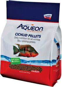 Aqueon Cichlid Food Medium Pellets