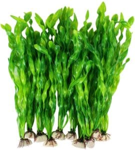 MyLifeUNIT Artificial Seaweed Water Plants for Aquarium, Plastic Fish Tank Plant Decorations