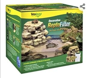 Decorative Reptofilter for turtle tanks