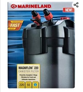 2) Magniflow Canister Filter for Turtle Aquariums 
