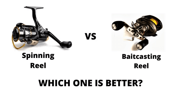 baitcaster vs spinning reel