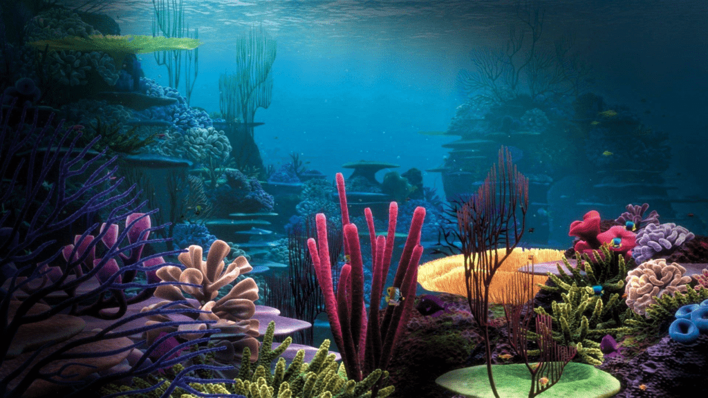 coral reef tank